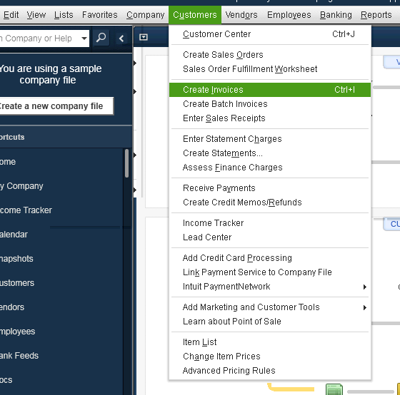 Send E-mail From QuickBooks