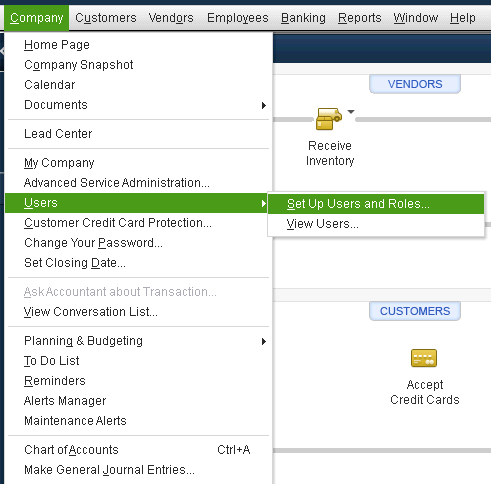 User Adding and Assigning Permission in QuickBooks