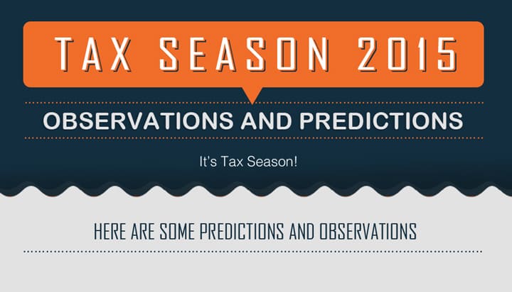 Tax Season 2015 Observations