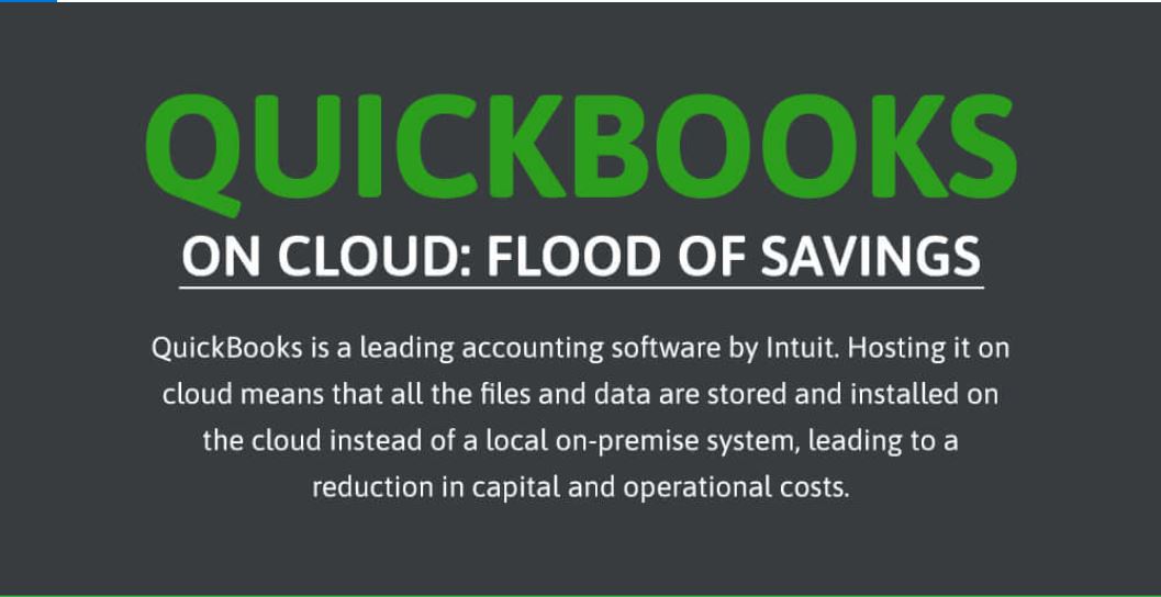 QuickBooks on Cloud Flood of Savings