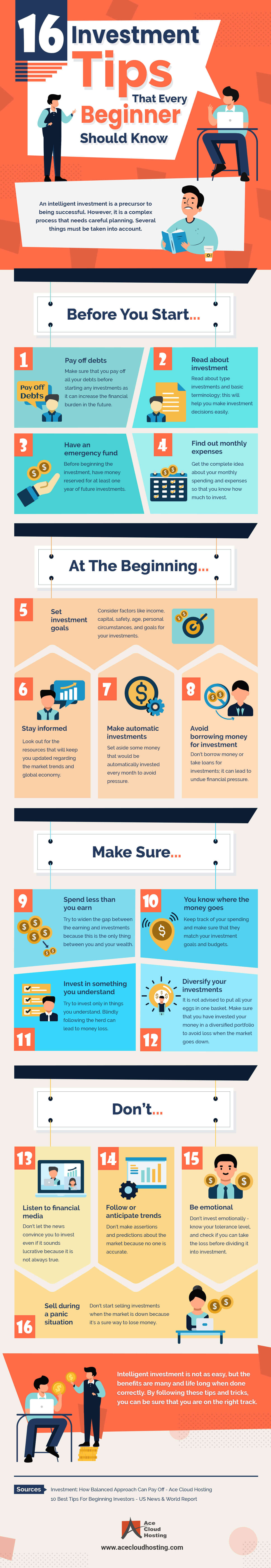 16 Investment Tips That Every Beginner Should Know [Infographic]