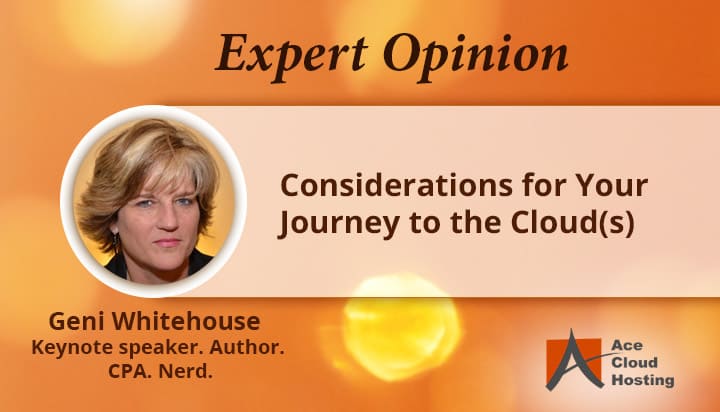 Expert Opinion Considerations for Your Journey to the Cloud(s)