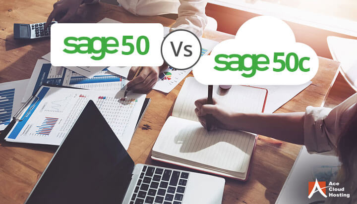 sage 50 hosted vs sage 50c