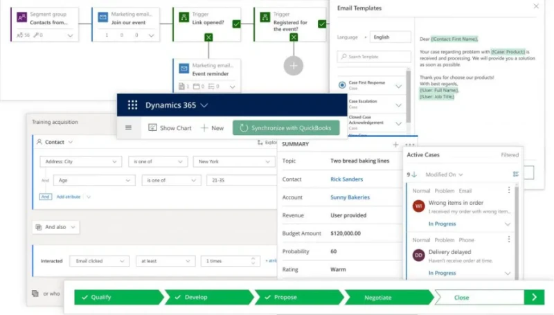 microsoft dynamics crm integration with quickbooks