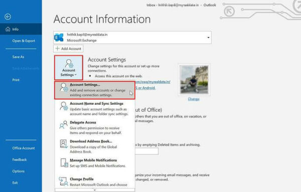How Do I Access, Edit, or Close Outlook Data Files