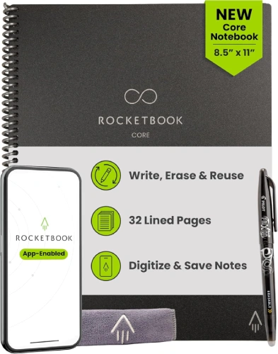 smart reusable notepad