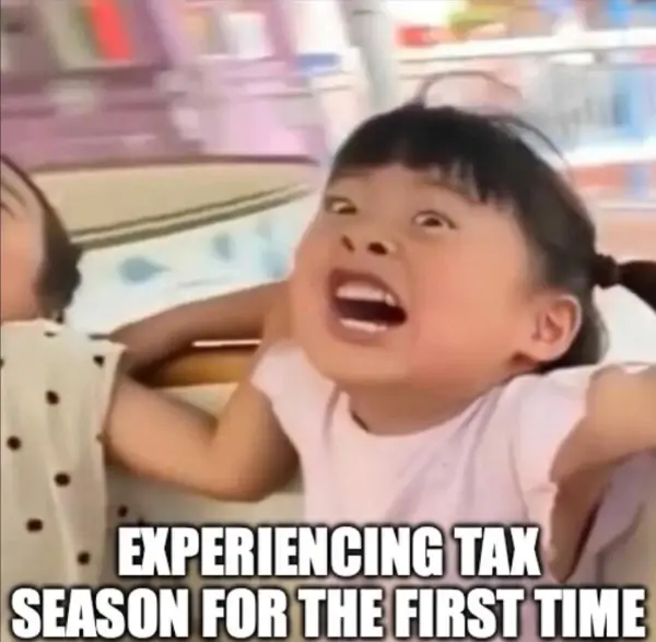 experiencing tax season for first time