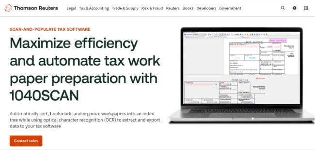 1040scan - ai powered accounting tool