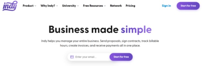 indy - ai-powered accounting tool