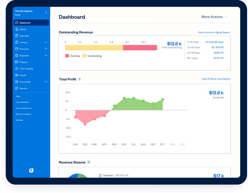 freshbooks - alternative to quickbooks online