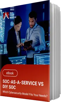Comparison chart of SOC-as-a-Service and DIY SOC for enhanced cybersecurity protection