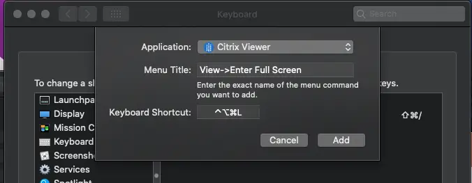 How to Switch B/w Windowed Mode and Full Screen in Citrix Workspace?