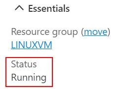 verifying vm is running