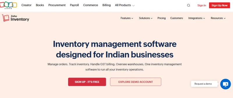 zoho inventory - top quickbooks integration add-on