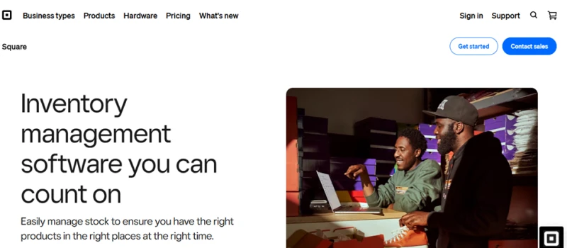 Square - inventory management software