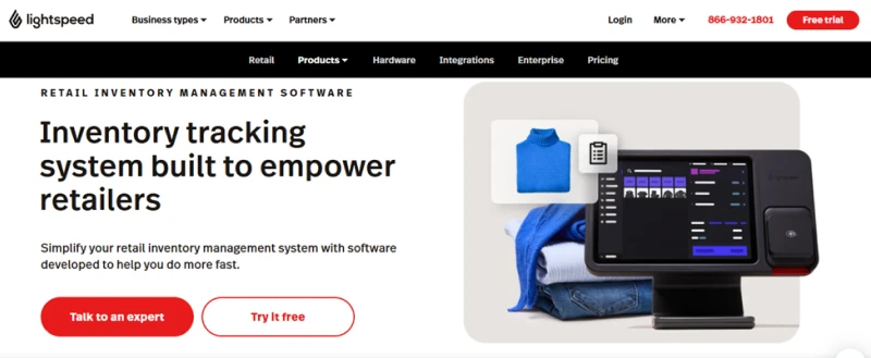lightspeed - inventory tracking system