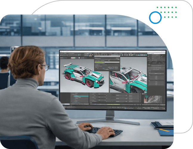 Cloud-hosted Autodesk 3ds Max enabling high-performance rendering, immersive world creation, and seamless collaboration for VFX and animation teams.