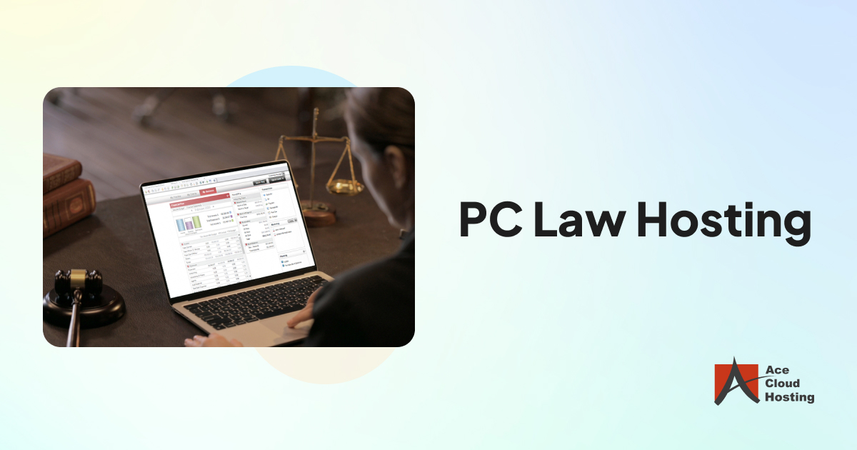 PCLaw cloud hosting providing secure access to legal matters, billing, and accounting from any device or location.