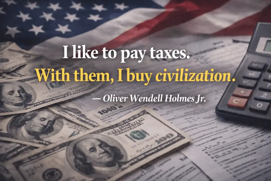 funny money quotes - like to pay taxes