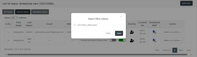 ace cloud hosting myportal ms office access slider