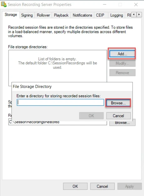 click-add-under-file-storage-directories