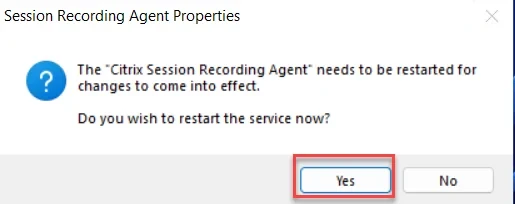 click-yes-to-restart-the-service