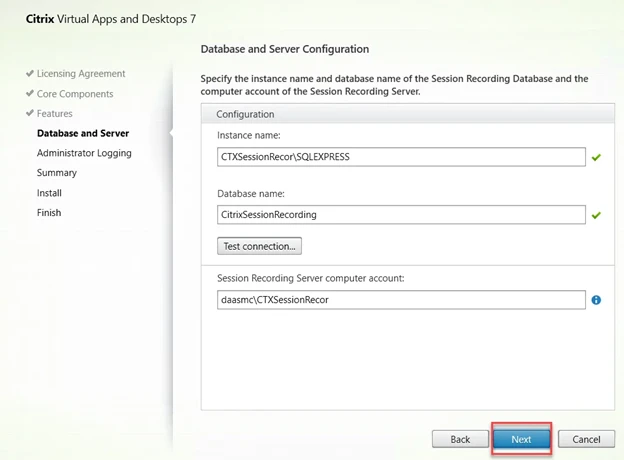 database-and-server-configuration