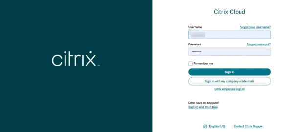 login-citrix