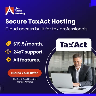 taxact hosting special offers