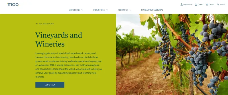 mgo - vineyards and wineries