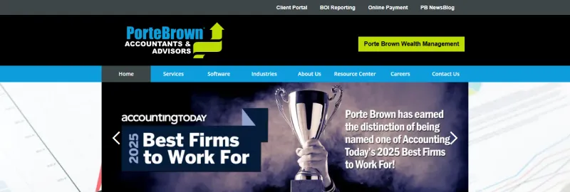 porte brown accounting advisory careers