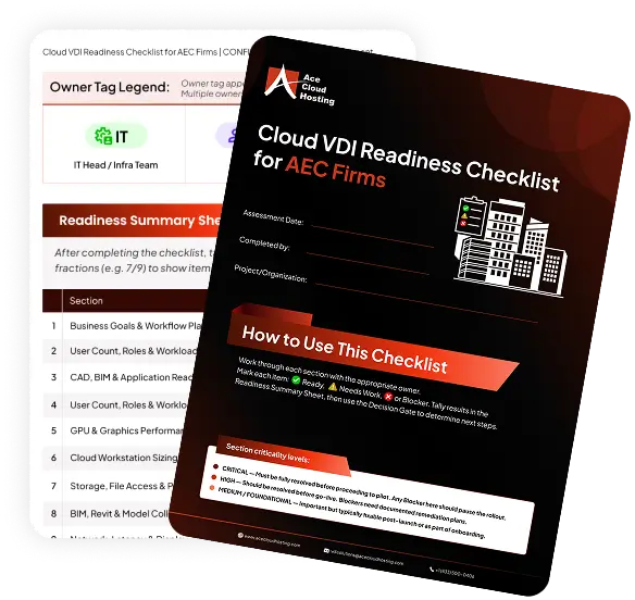 Cloud VDI migration readiness checklist