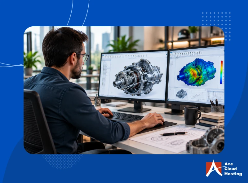 How Hosted SOLIDWORKS Cloud Solutions Handle Large Assemblies and Simulation Workloads